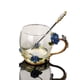 thumbnail image 1 of 1 juego de taza de té y café de cristal con cuchara, ideal para regalar., 1 of 5