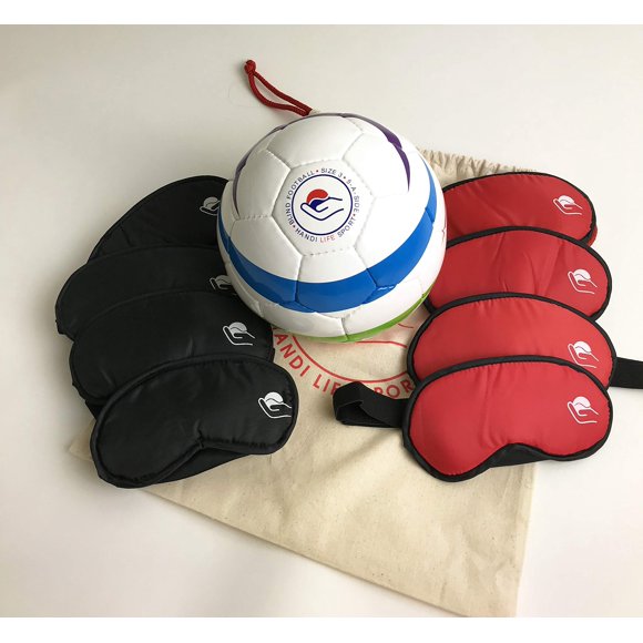Kit de Fútbol Ciego Handi Life Sport Talla 3 + 10 Antifaces