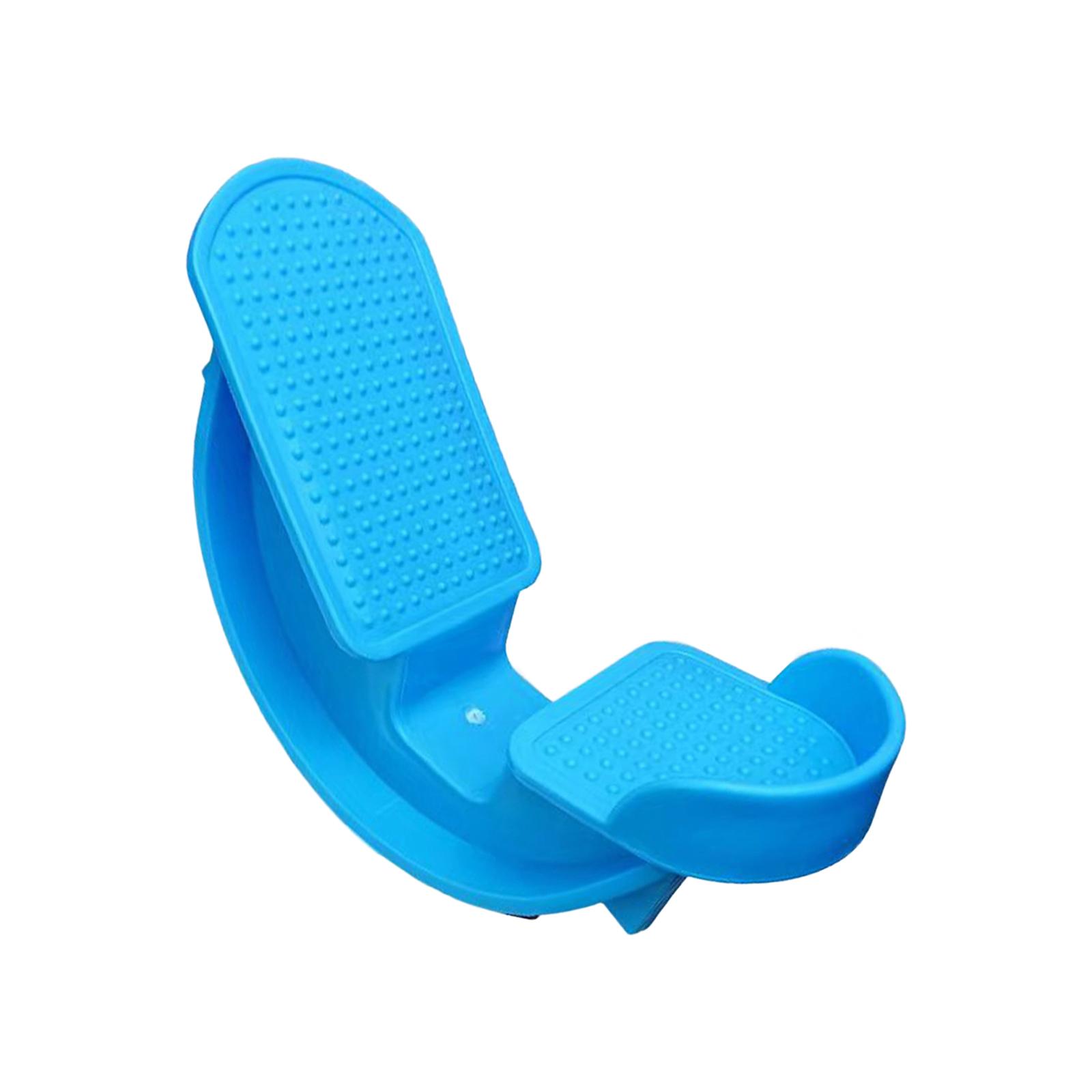 Ioensy - El Balancín Del Pie Estira El Músculo De La Pierna Tenso Antideslizante Uso En La Oficina Camilla De Pantorrilla Azul