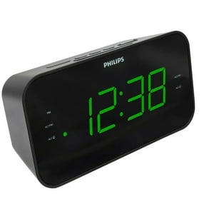 Philips - Bdstar3306 Radio Reloj Negro