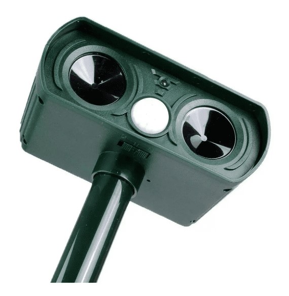 Genérico - Sensor Repelente Para Animales Solar - Miki Imports