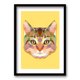 thumbnail image 1 of Cuadro Cat Triangle 40x30cms, 1 of 1
