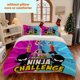 thumbnail image 1 of 3pcs Ninja Kidz TV Printed Duvet Cover Set Simple Fashion Bedroom Atmosphere, 1 of 1