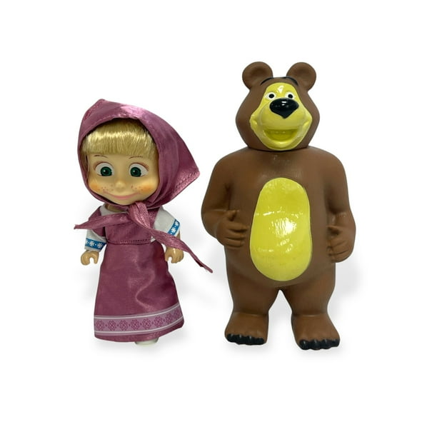 Figura Juguetes Masha Y El Oso Walmart Peluche Masha Y El Oso