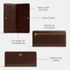thumbnail image 3 of Billetera Coach Essential Slim de Cuero Maple Talla Única, 3 of 5