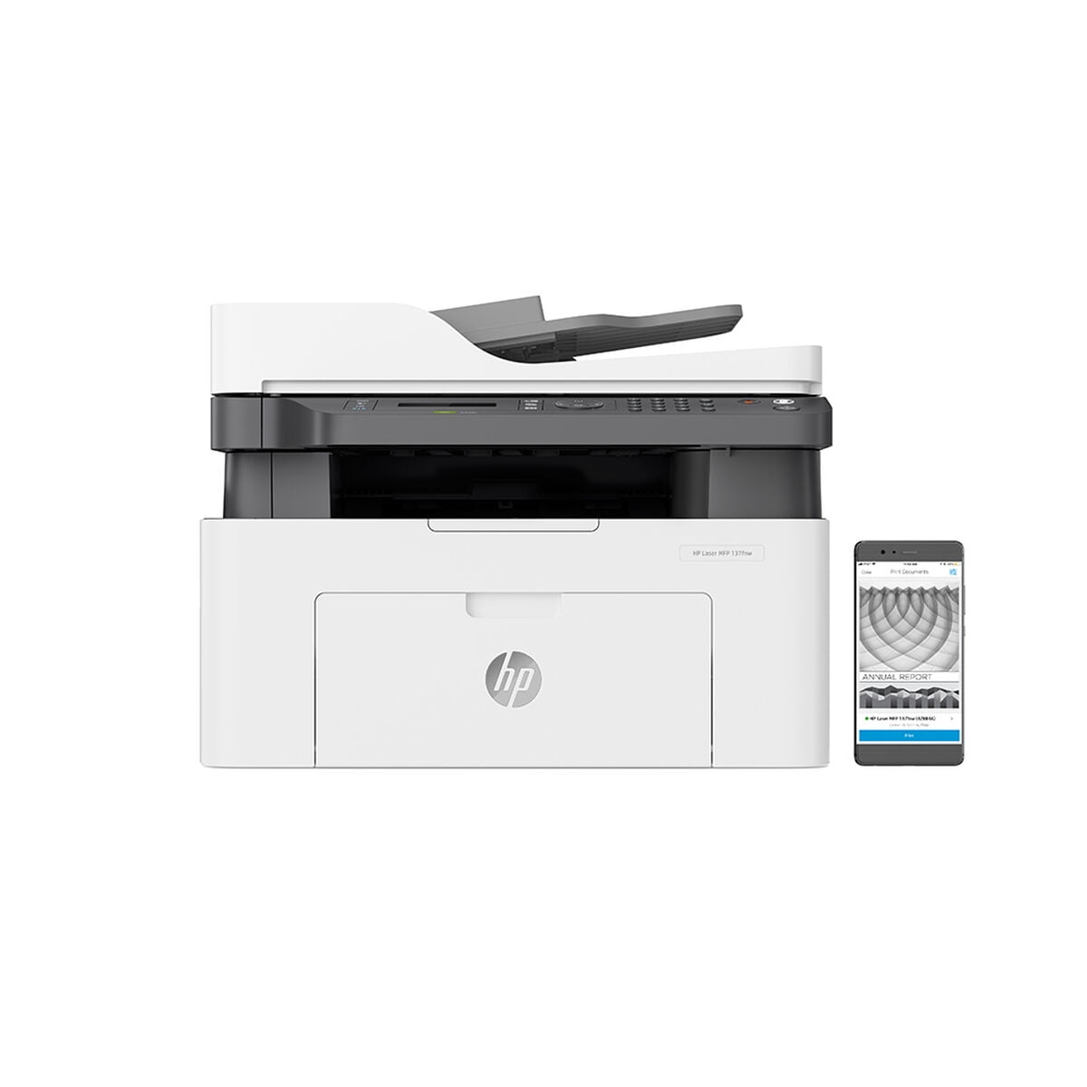 Impresora Multifuncional Laser Hp 137fnw Mfp
