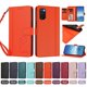 thumbnail image 4 of Funda Cartera Trébol para Samsung Galaxy S20 con Ranuras Tarjetas y Carga Inalámbrica Naranja, 4 of 6