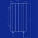 thumbnail image 2 of Reja para piscina Modulo Cuerpo 0.6mts - Lioi, 2 of 2