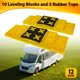 thumbnail image 5 of Bloques niveladores ROBLOCK 12 unidades con cubierta de goma y bolsa de transporte, 5 of 9