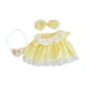 thumbnail image 2 of Traje De Vestir Para Muñecas Traje De Vestido De Princesa Ropa Para Muñecas Para Muñecas De 38 Cm Muñecas Para Niñas Amarillo, 2 of 3