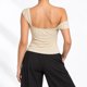 thumbnail image 4 of Polera Tendencia Basica Mujer Poliester S/M L/XL Beige, 4 of 8