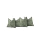 thumbnail image 2 of SET DE 4 FUNDAS DE COJIN CHENILLE 45x45 VERDE OLIVO, 2 of 3