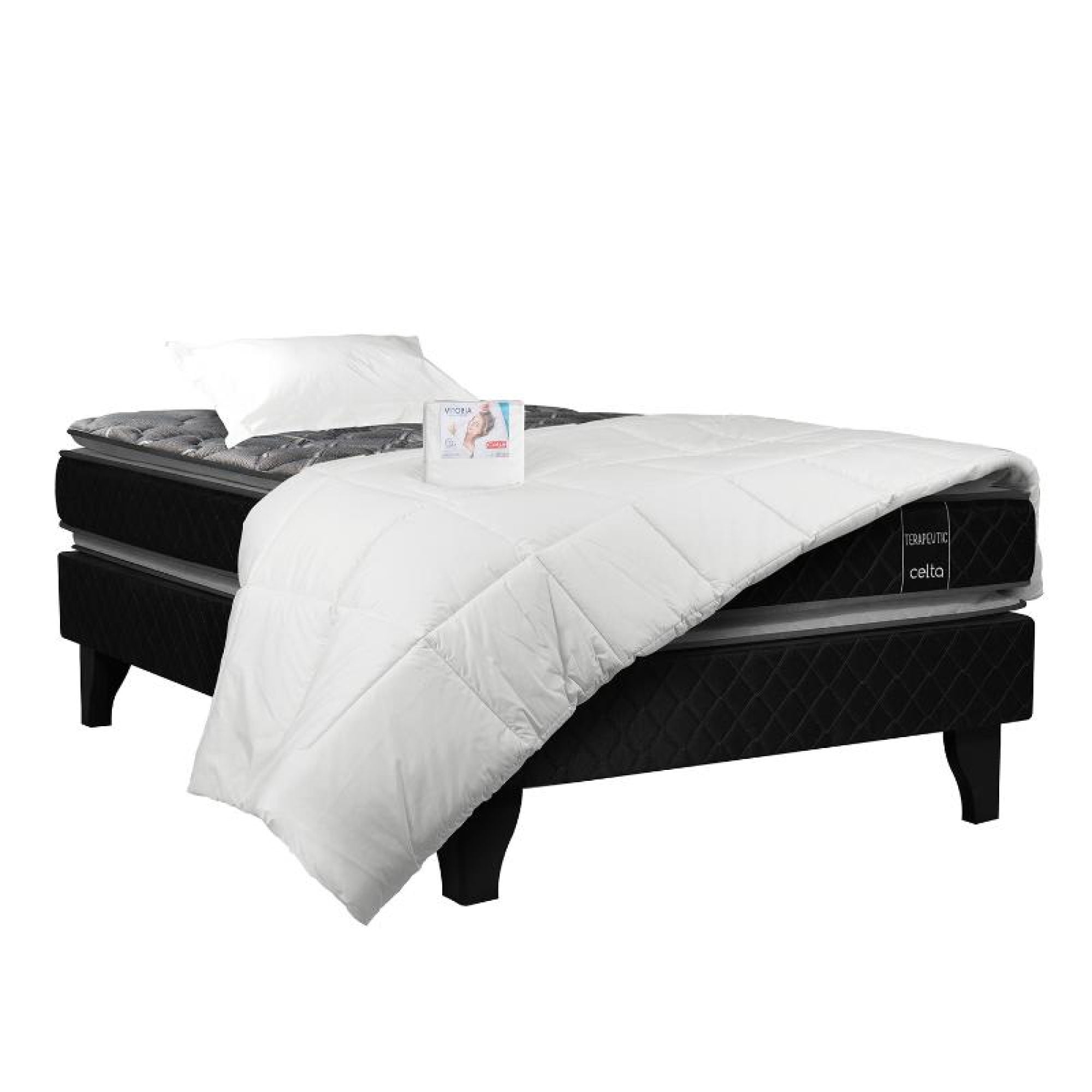 Cama Europea Terapeutic 1.5 Plaza Base Normal