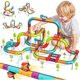 thumbnail image 1 of 121PCS Electric Train Set 3D Infinity Cube Race Track Toy, 1 of 3