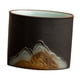 thumbnail image 2 of Taza De Cerámica Con Diseño Abstracto Para Té Yerba Mate, Capuchino, Espresso Y Jugo, Color Negro, 2 of 3