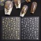 thumbnail image 1 of Flower Nail Stickers,Holographic Laser Flower Nail Decals,3D Self-Adhesive Nail Art Stickers Nail Supplies Nail Art Accessories Nail Decorations For Women Girls DIY Manicure, 1 of 2