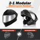 thumbnail image 2 of Casco modular MXJ Gear talla S 55‑56 cm con doble visera, 2 of 9