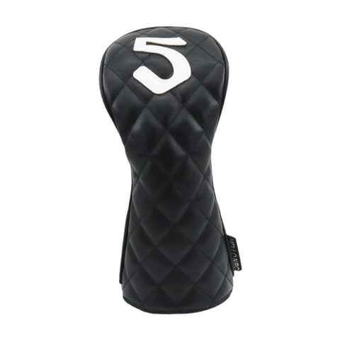 Magideal - Cubierta De Cabeza De Madera De Golf, Cubierta De Cabeza De Golf, Pu Antiarañazos, Protector De Palo De Golf, Cubierta De Palo De Golf Para Adultos, R Número 5
