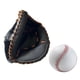 thumbnail image 2 of Guantes De Receptor De Béisbol PU Con Pelota De Béisbol Teeball Guante Hombres Mujeres Unisex Negro Marrón, 2 of 5