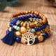 thumbnail image 4 of Creative Bohemian Bracelet Layered Beaded Stretch Bracelet, 4 of 5