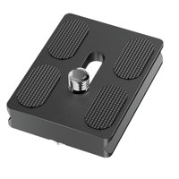 Magideal - Placa De Liberación Rápida Tornillo Para Cámara Placa De Montaje Para Trípode, Adaptador De Montaje Para Cámara Compatible Con Aleación De Aluminio De Pu50C