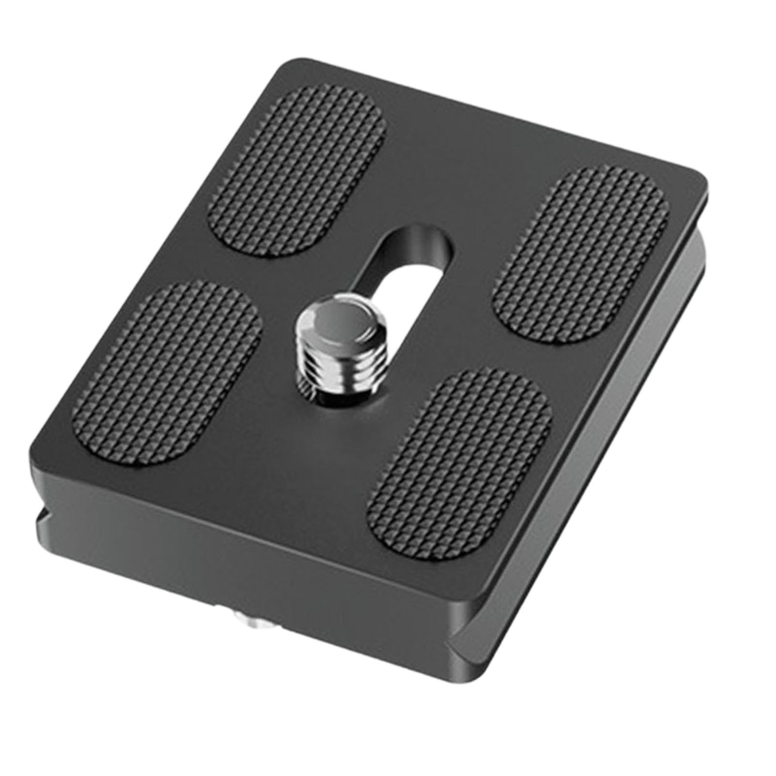 Magideal - Placa De Liberación Rápida Tornillo Para Cámara Placa De Montaje Para Trípode, Adaptador De Montaje Para Cámara Compatible Con Aleación De Aluminio De Pu50c