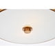 thumbnail image 4 of Lámpara de Techo Elegante Living District Hazen de 2 Luces en Dorado Vintage, 4 of 6