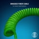 thumbnail image 5 of Set de actualización con teclado y cable enrollado Razer PBT Green, 5 of 6