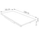 thumbnail image 5 of Mesa Plegable Rosa patas de fierro Trabajos pesados Uso Industrial 120 CM, 5 of 6