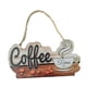 thumbnail image 1 of Letrero Vintage De Cafetería Estilo Granja Con Cuerda, Ideal Para Barra De Café O Terraza., 1 of 5