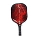 thumbnail image 2 of Pala De Pickleball De Fibra De Carbono, Raqueta De Pickleball Para Control De Potencia, Para Hombres Y Mujeres, Color Rojo Relámpago, 2 of 3