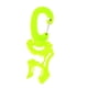 thumbnail image 1 of Soporte De Manguera Doble BCD De Buceo Con Clip Amarillo, 1 of 3
