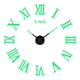 thumbnail image 2 of Reloj De Pared Sin Marco Luminoso Pegatinas Reloj De Pared Para La Decoración De La Oficina En El Hogar, 2 of 5