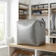 thumbnail image 2 of REGALWOVEN 1 Pcs Bolsa de Almacenamiento de Ropa, Bolsa de Almacenamiento, Bolsa de Mudanza para Organizar Edredones, Organizador de Armario y Almacenamiento con Asas Gris 23.6*19.7*23.6in, 2 of 6