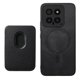 thumbnail image 2 of Funda de Cuero Magnética con Tarjetero para Xiaomi 14 Cubierta Delgada Negro, 2 of 5