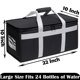 thumbnail image 2 of Bolsa de entrega aislante DERABY, grande, 56 x 25 x 25 cm, comercial, 2 of 7