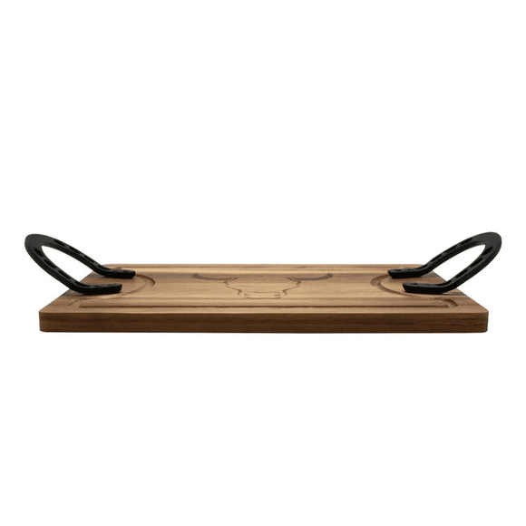 Tabla De Cortar De Madera Wayu Limited 40x26x3 Nombre Del Diseño Tabla Herradura Wayu Limited Small