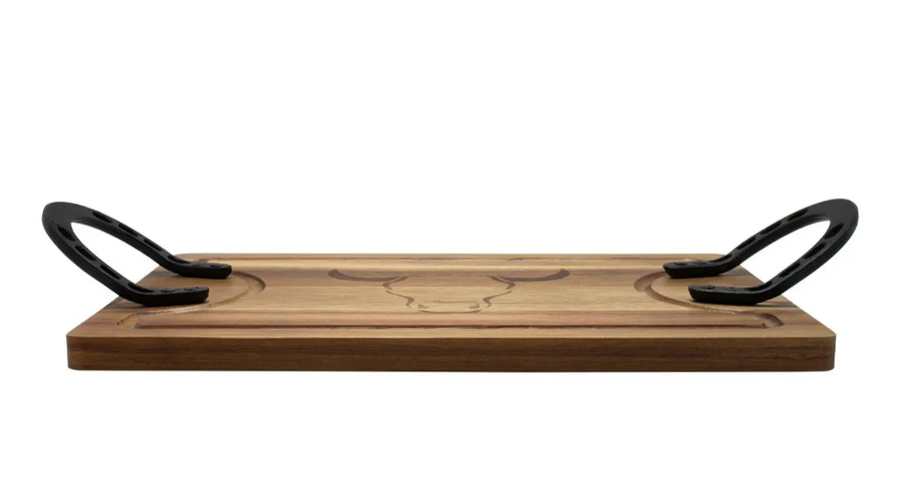 Genérico - Tabla De Cortar De Madera Wayu Limited 40X26X3 Nombre Del Diseño Tabla Herradura Wayu Limited Small