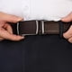 thumbnail image 5 of Cinturón de hombre con trinquete deslizante para ropa formal, pantalones, camisas y estilo moderno., 5 of 6