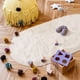 thumbnail image 5 of Alfombra Goideal Fluffy Bedroom, pequeña, ovalada, color crema, 80 cm x 160 cm, 5 of 7