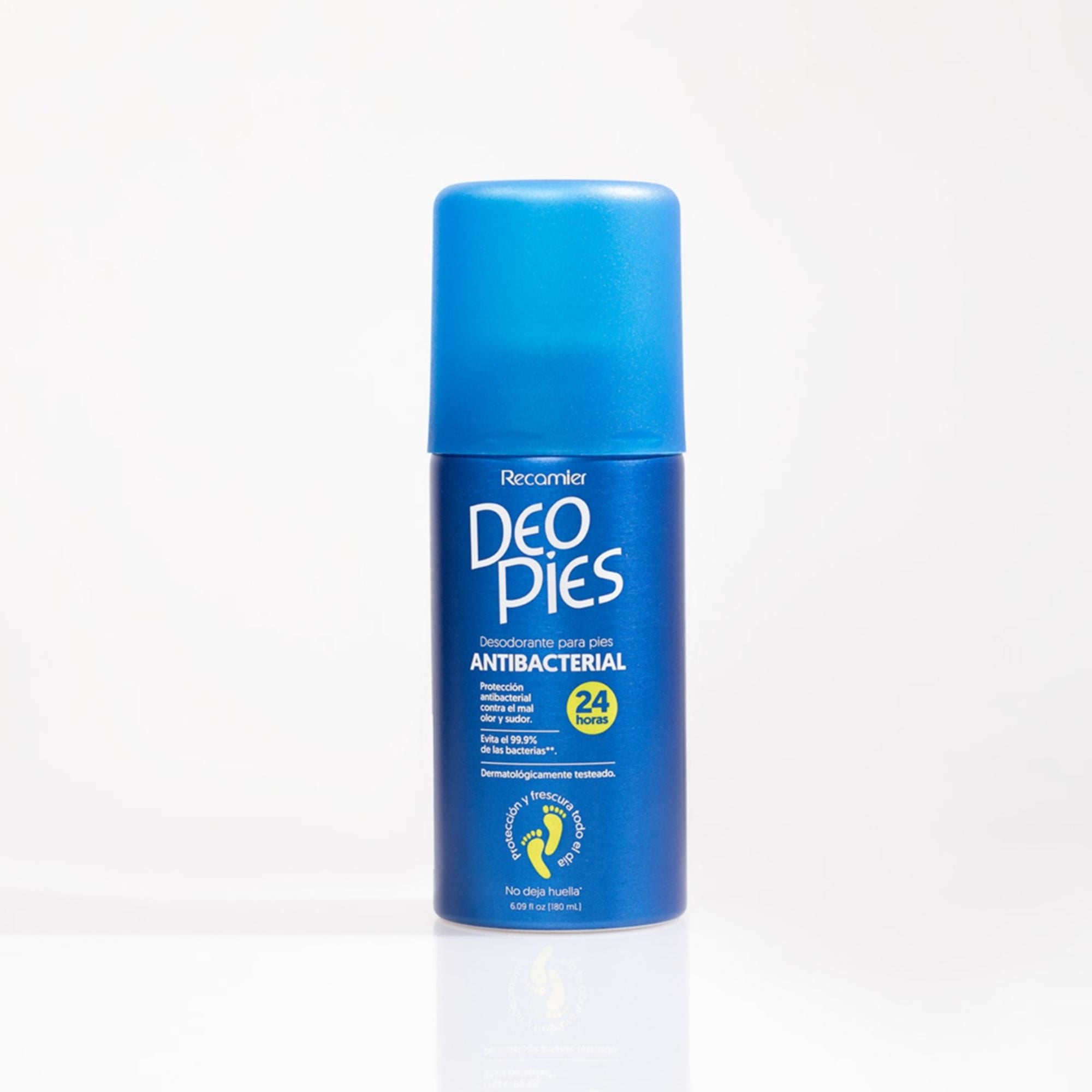 Desodorante Para Pies Spray Antibacterial 180 ml Deo Pies