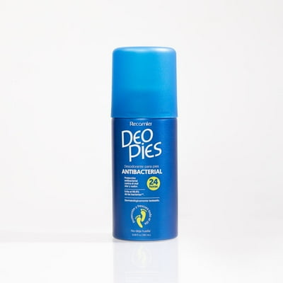 Desodorante Para Pies Spray Antibacterial 180 Ml Deo Pies