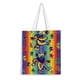 thumbnail image 1 of Dancing Bears Bolso de tela con estampado de lienzo para mujer, bolsa de compras reutilizable y estética, con cremallera interior, regalo para mujer, 35 × 40 cm., 1 of 6