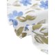 thumbnail image 5 of INSPIRE CHIC Blusas elegantes con cuello alto para mujeres, camisa casual de verano con botones florales, manga corta abullonada, blusa de trabajo casual de gasa, talla S, azul, 5 of 6