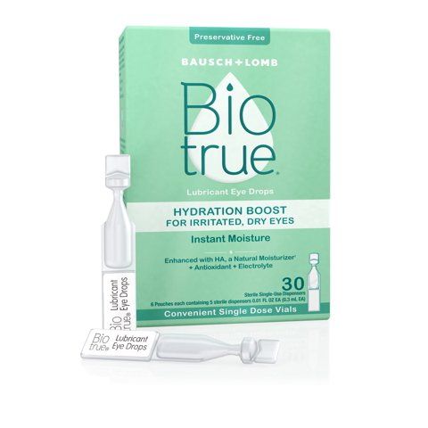 Gotas Para Ojos Biotrue Hydration Boost Para Ojos Secos E Irritados, 30 Ml X 30