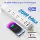 thumbnail image 5 of Regleta BN‑LINK de 4 enchufes y 4 puertos USB con control remoto, 5 of 8