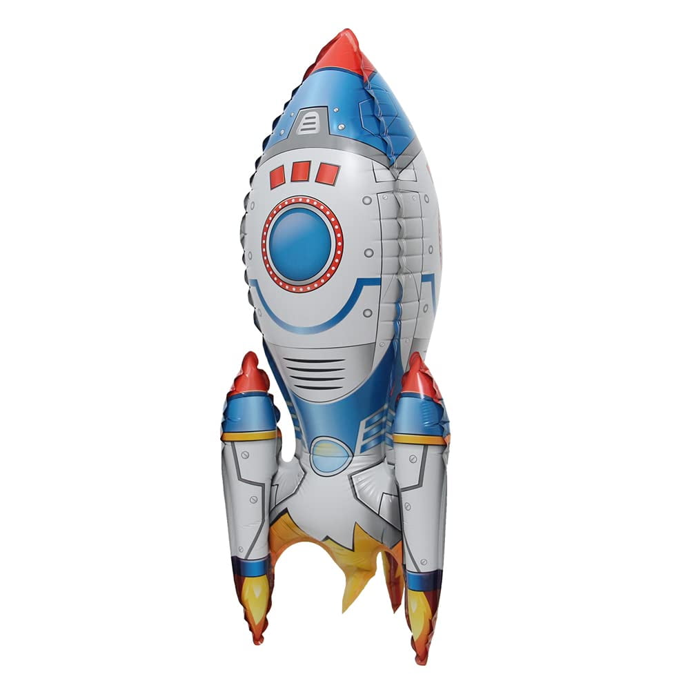 Ruiansi - Globo Inflable Rocket Spaceman Astronaut Para Fiesta Infantil