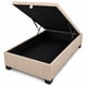 thumbnail image 1 of Base De cama 1 Plaza Baúl Beige, 1 of 2