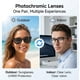 thumbnail image 5 of Gafas inteligentes Fecoul MK02 con Bluetooth, traductor y lentes fotocromáticas, 5 of 9