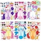 thumbnail image 1 of Hojas de pegatinas JOYIN Make-a-Face Unicorn Fantasy 36 piezas, 1 of 6